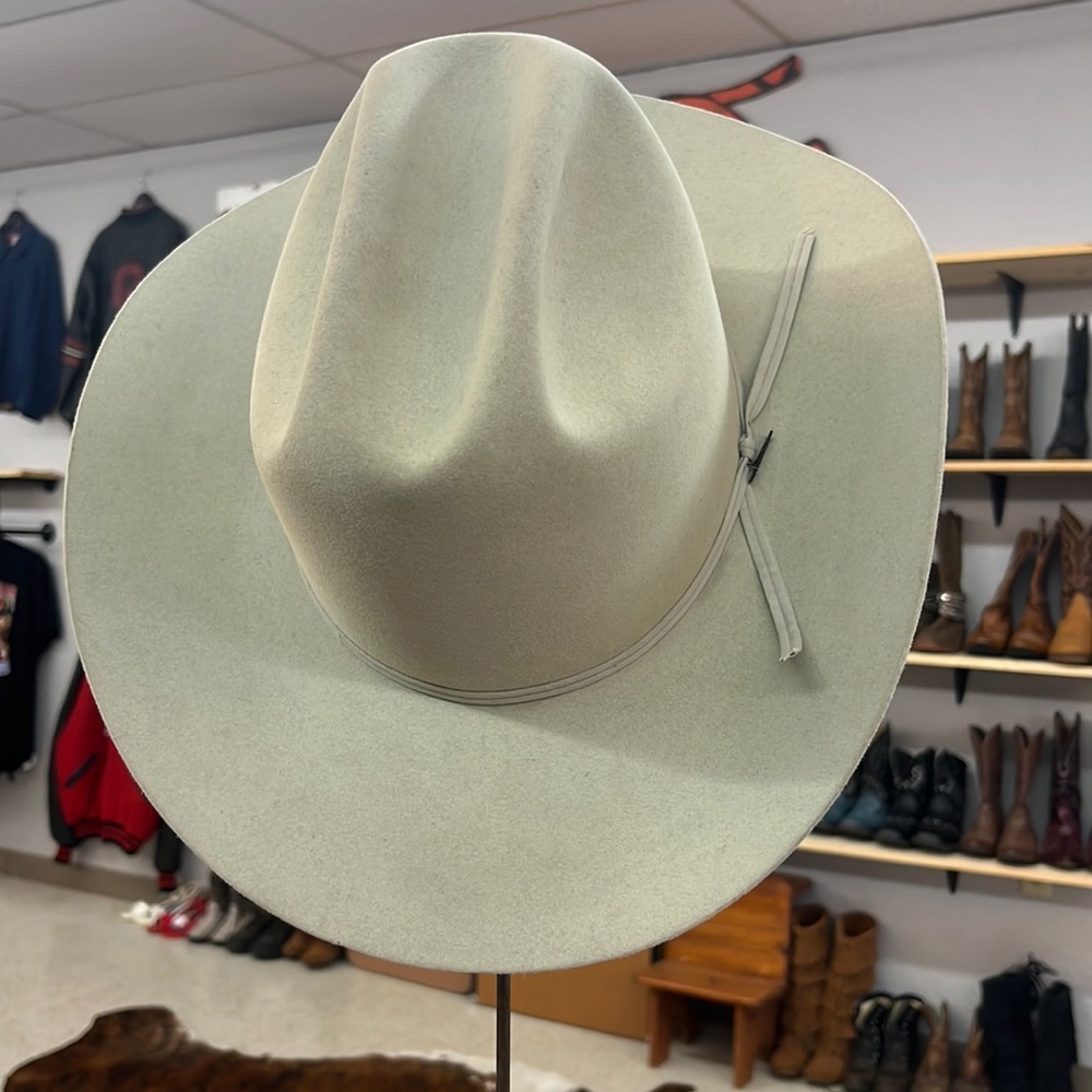 Vintage Resistol Beaver Felt Silver Belly Cowboy Hat - Picture 1 of 10
